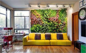 Qué son los jardines verticales o paredes verdes